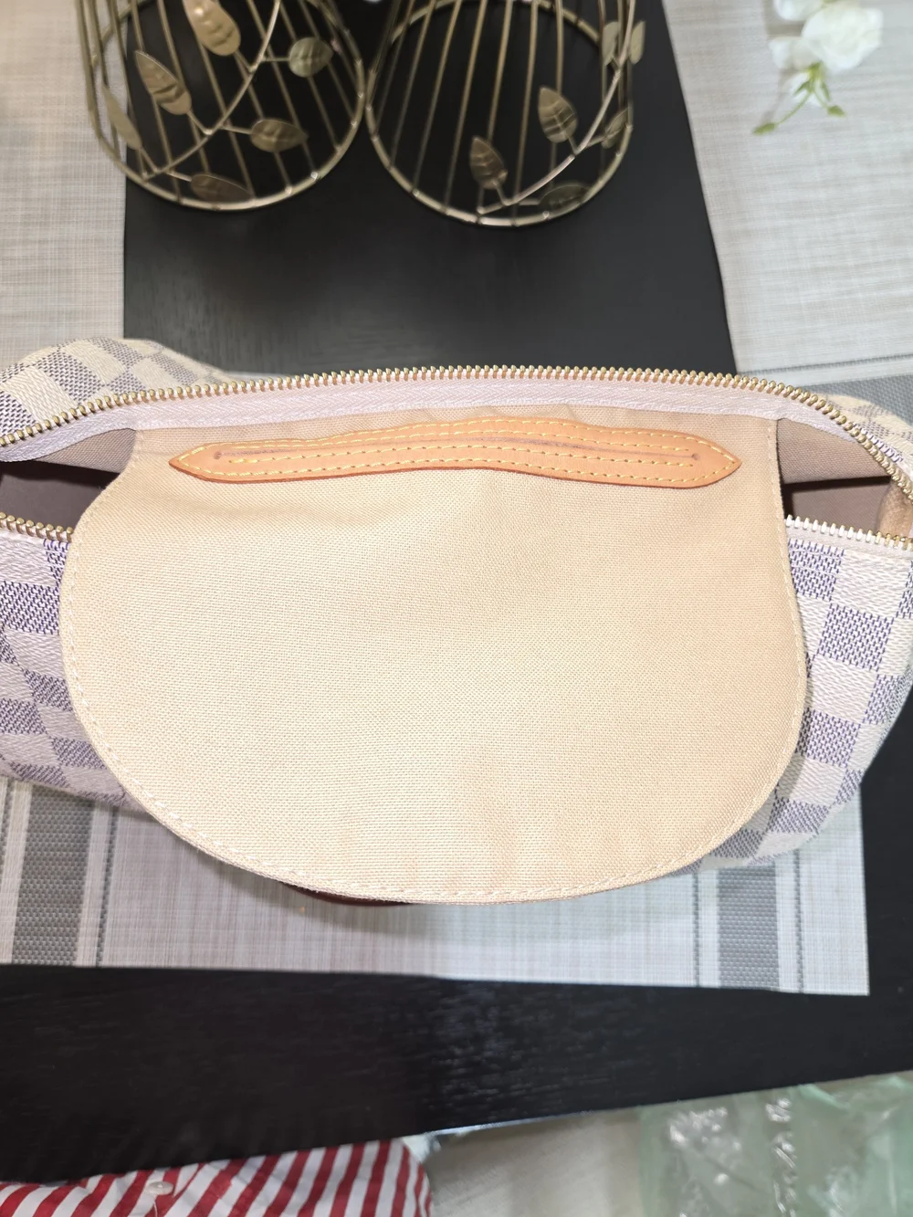 Louis Vuitton Speedy 30 Handbag Damier Azur